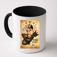 USO To Celebrate Our Troops Bombshell Mug
