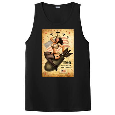 USO To Celebrate Our Troops Bombshell PosiCharge Competitor Tank