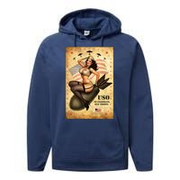 USO To Celebrate Our Troops Bombshell Performance Fleece Hoodie