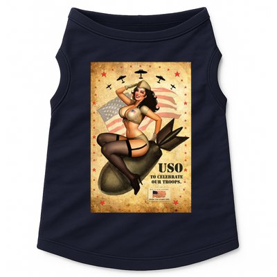 USO To Celebrate Our Troops Bombshell Doggie Tank