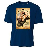 USO To Celebrate Our Troops Bombshell Cooling Performance Crew T-Shirt