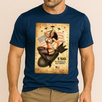 USO To Celebrate Our Troops Bombshell Cooling Performance Crew T-Shirt