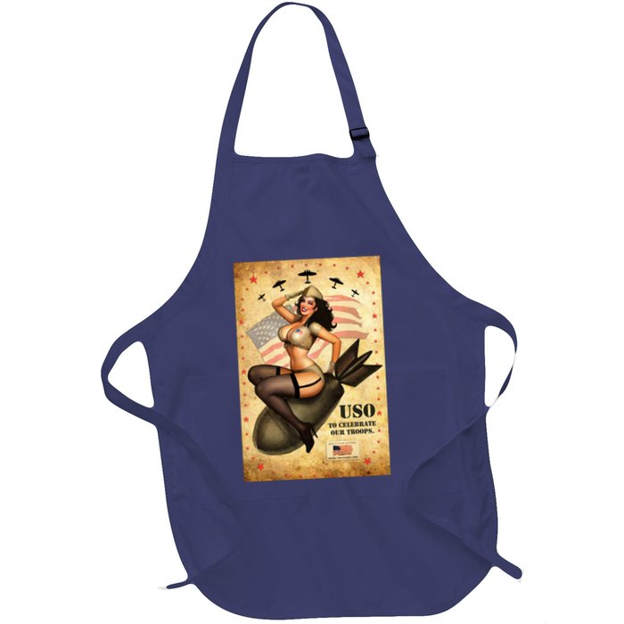 USO To Celebrate Our Troops Bombshell Apron