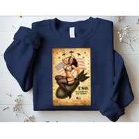 USO To Celebrate Our Troops Bombshell Sweatshirt