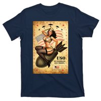 USO To Celebrate Our Troops Bombshell T-Shirt