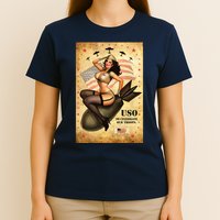 USO To Celebrate Our Troops Bombshell T-Shirt