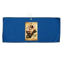 USO To Celebrate Our Troops Bombshell Large Microfiber Waffle Golf Towel