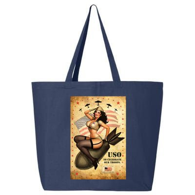USO To Celebrate Our Troops Bombshell 25L Jumbo Tote