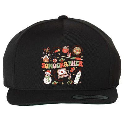 Ultrasound Technologist Christmas Sonographer Student Wool Snapback Cap