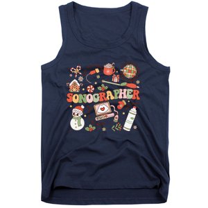 Ultrasound Technologist Christmas Sonographer Student Tank Top