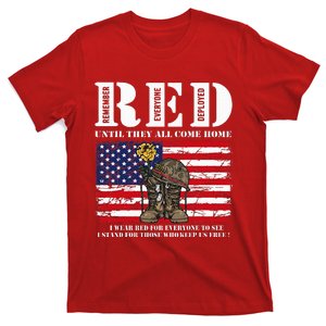 Until They Come Home My Soldier Red Friday T-Shirt