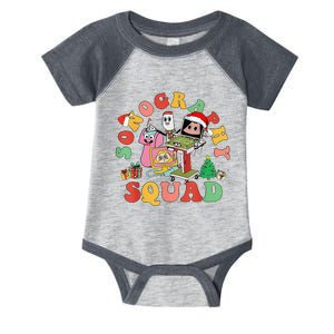 Ultrasound Tech Christmas Sonography Squad Holiday Nurse Infant Baby Jersey Bodysuit