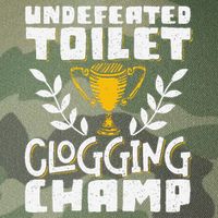 Undefeated Toilet Clogging Champ Legacy Tie Dye Trucker Hat