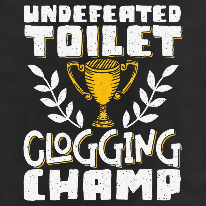 Undefeated Toilet Clogging Champ Cool Comfort Performance Bucket Hat