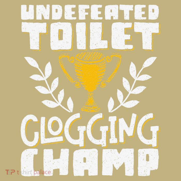 Undefeated Toilet Clogging Champ Cooling Performance Long Sleeve Crew