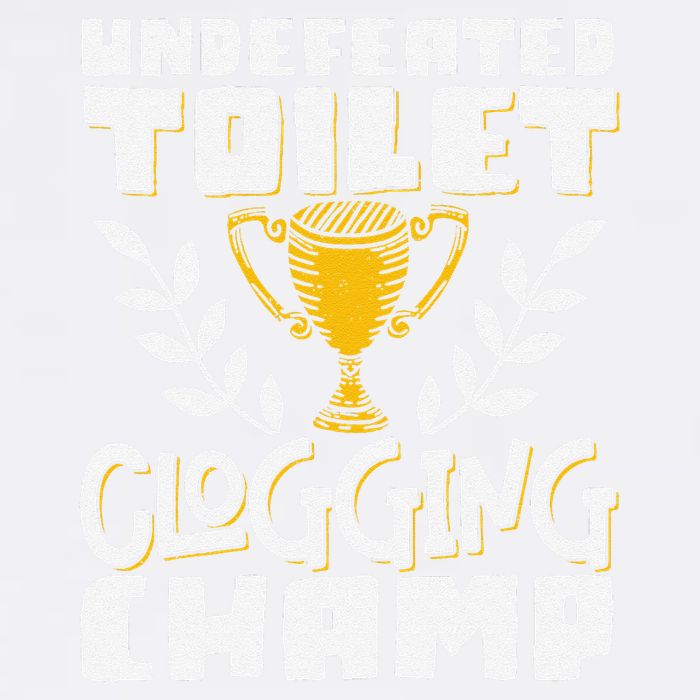 Undefeated Toilet Clogging Champ Garment-Dyed Sweatshirt