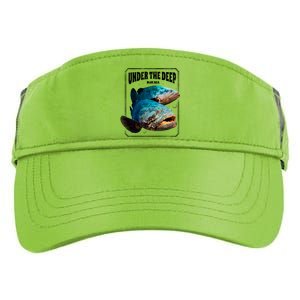 Under The Deep Blue Sea Fish Adult Drive Performance Visor