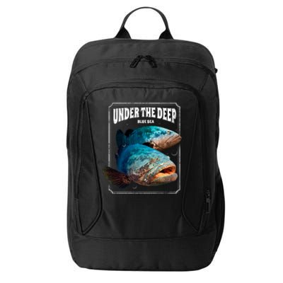 Under The Deep Blue Sea Fish City Backpack