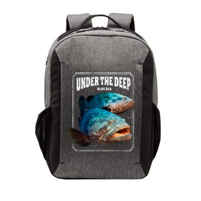 Under The Deep Blue Sea Fish Vector Backpack