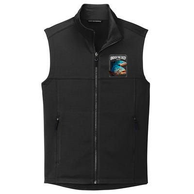 Under The Deep Blue Sea Fish Collective Smooth Fleece Vest