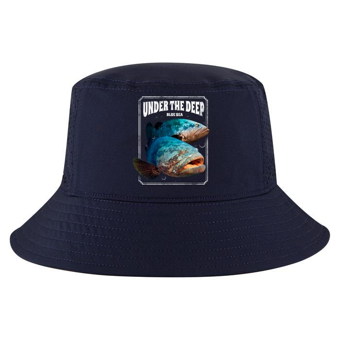 Under The Deep Blue Sea Fish Cool Comfort Performance Bucket Hat