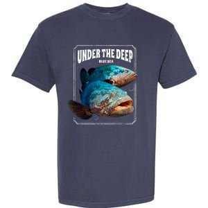 Under The Deep Blue Sea Fish Garment-Dyed Heavyweight T-Shirt