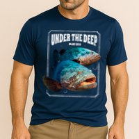 Under The Deep Blue Sea Fish Cooling Performance Crew T-Shirt