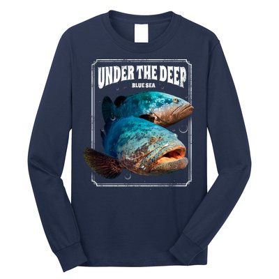 Under The Deep Blue Sea Fish Long Sleeve Shirt