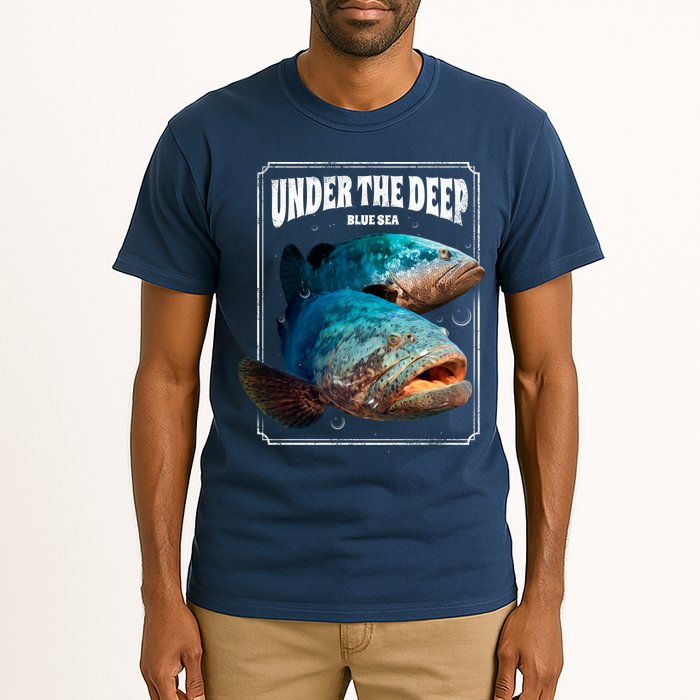 Under The Deep Blue Sea Fish Tall T-Shirt