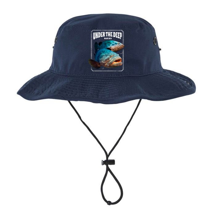 Under The Deep Blue Sea Fish Legacy Cool Fit Booney Bucket Hat