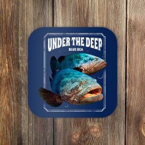 Under The Deep Blue Sea Fish Coaster