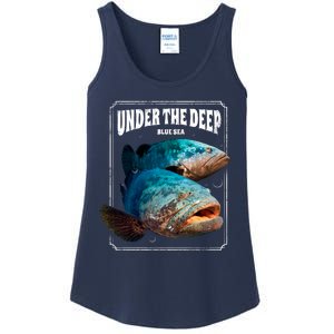 Under The Deep Blue Sea Fish Ladies Essential Tank