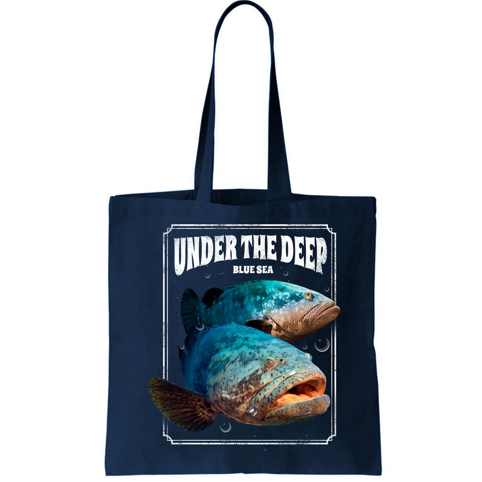 Under The Deep Blue Sea Fish Bag