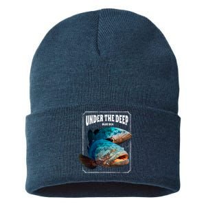 Under The Deep Blue Sea Fish Sustainable Knit Beanie