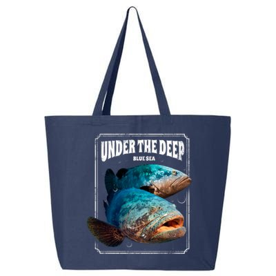 Under The Deep Blue Sea Fish 25L Jumbo Tote