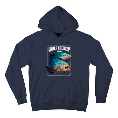 Under The Deep Blue Sea Fish Tall Hoodie