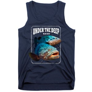 Under The Deep Blue Sea Fish Tank Top