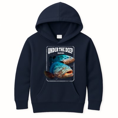 Under The Deep Blue Sea Fish Kids Hoodie