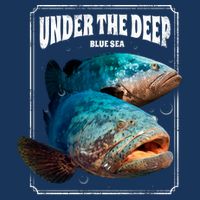 Under The Deep Blue Sea Fish Kids T-Shirt