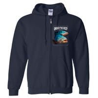 Under The Deep Blue Sea Fish Full Zip Hoodie