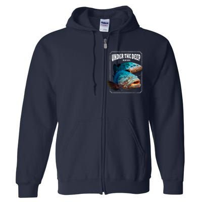 Under The Deep Blue Sea Fish Full Zip Hoodie