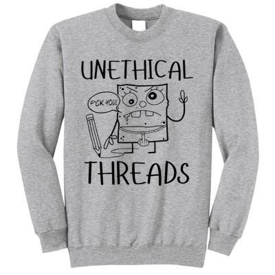 Unethical Threads Doodlebob Fuck You Tall Sweatshirt