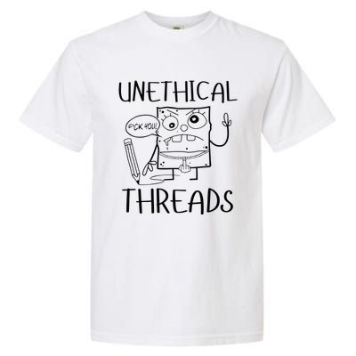 Unethical Threads Doodlebob Fuck You Garment-Dyed Heavyweight T-Shirt