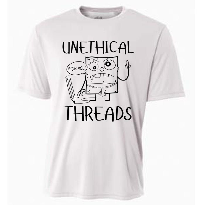 Unethical Threads Doodlebob Fuck You Cooling Performance Crew T-Shirt