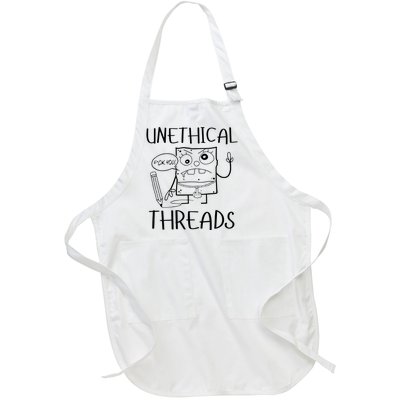 Unethical Threads Doodlebob Fuck You Full-Length Apron With Pockets