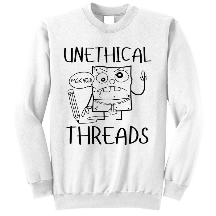 Unethical Threads Doodlebob Fuck You Sweatshirt