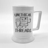 Unethical Threads Doodlebob Fuck You Beer Stein