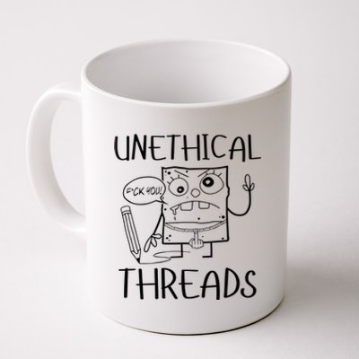 Unethical Threads Doodlebob Fuck You Coffee Mug