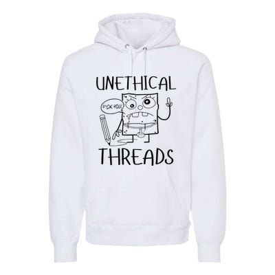 Unethical Threads Doodlebob Fuck You Premium Hoodie