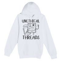 Unethical Threads Doodlebob Fuck You Premium Pullover Hoodie